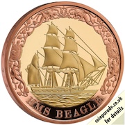 2026 HMS Beagle Gold Proof £2